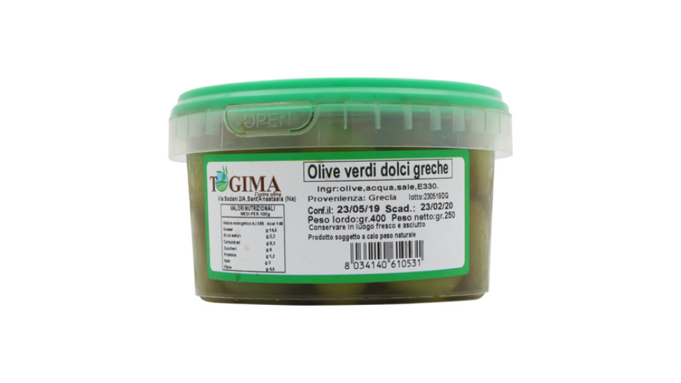 Togima Olive Ver.Greche Gr.250