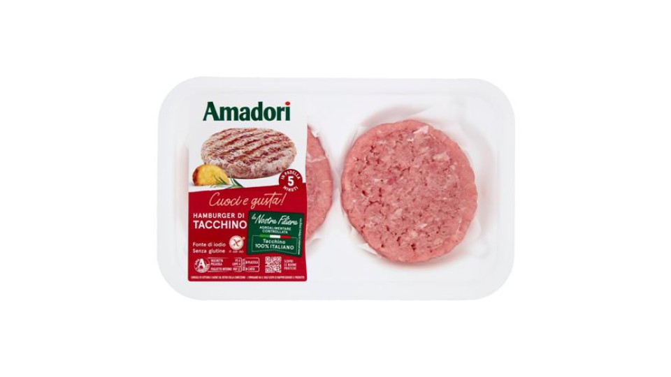 AMADORI HAMBURGER TACCH.2X80GR