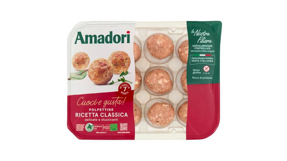 Amadori Polpettine Classiche 0,240 kg