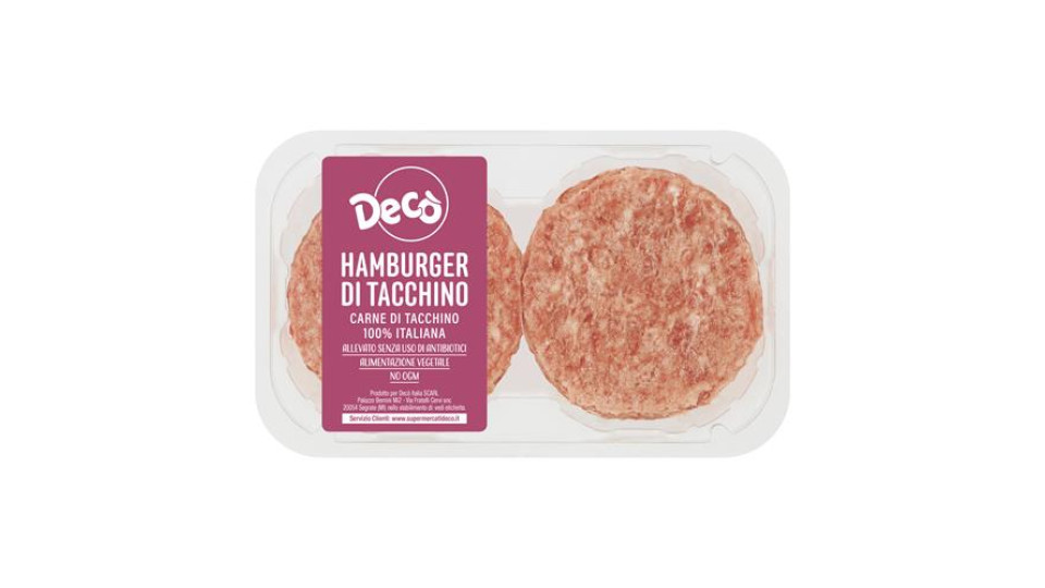 DECO HAMBURGER TACCHINO G204