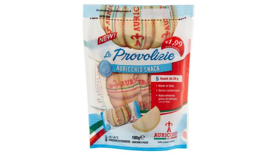 Auricchio le Provolizie Auricchio Snack Provolone Dolce l'Originale 5 x 20 g