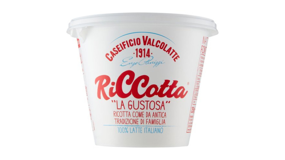 Caseificio Valcolatte Riccotta "la Gustosa" 250 g