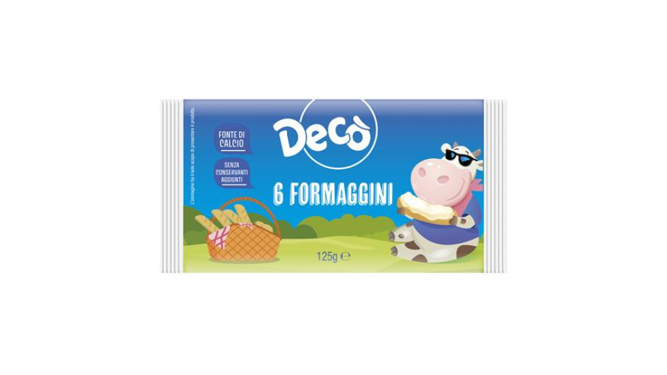 DECO FORMAGGINO CLAS.X6 125GR