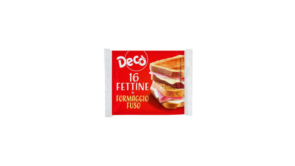 Decò Fette formaggio fuso classiche 400gr
