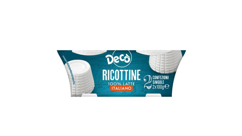 Decò RICOTTINE 2x100g