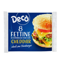 Decò fettine formaggio cheddar 200gr