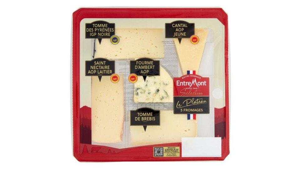EntreMont Terroirs & Sélection Fromages de France Grande Sélection 300 g