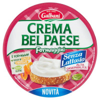 Galbani Crema Bel Paese Formaggini Senza Lattosio 8 x 17,5 g