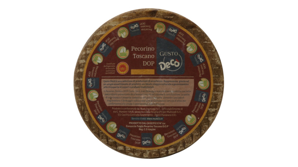 Gusto Decò Pecorino Toscano al Kg