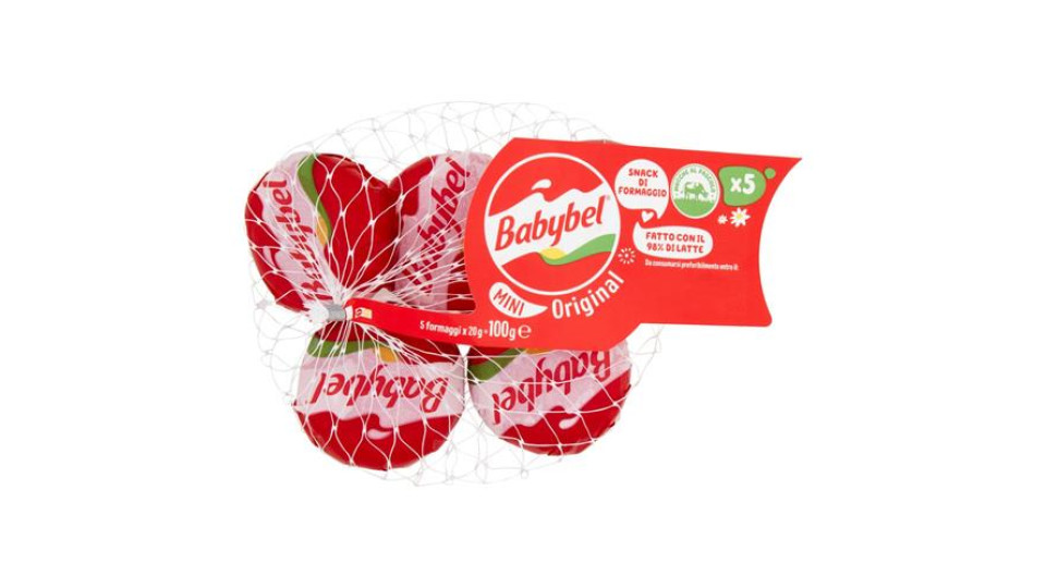Mini Babybel Rosso Formaggio 5 x 20 g