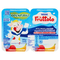 NESTLÉ FRUTTOLO Fragola e Banana 4 x 50 g
