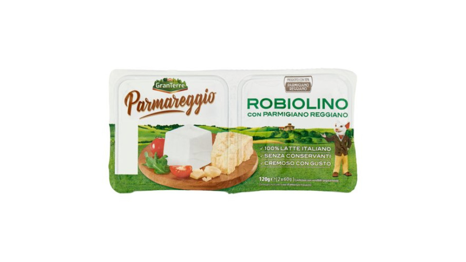 Parmareggio Robiolino con Parmigiano Reggiano 2 x 60 g