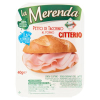 Citterio la Merenda Petto di Tacchino al Forno 40 g