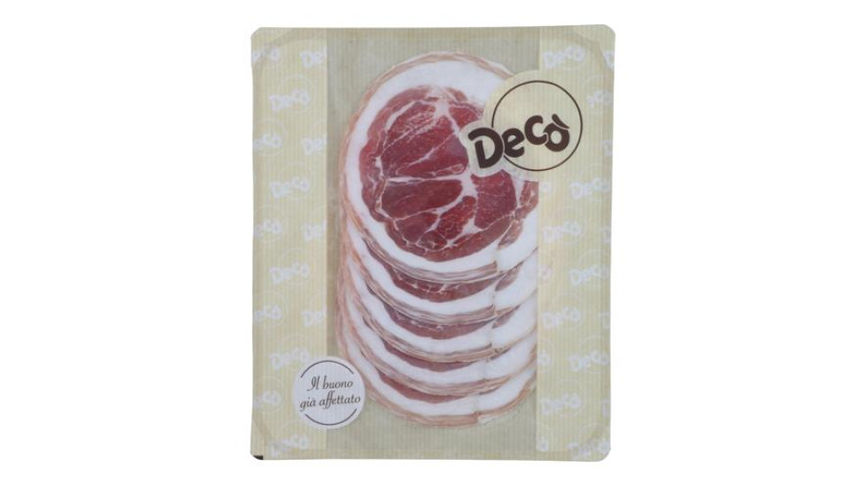 Decò pancetta coppata take away