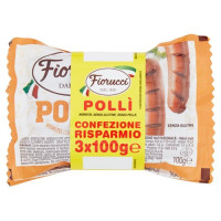 FIORUCCI POLLI WURSTEL 3X100GR