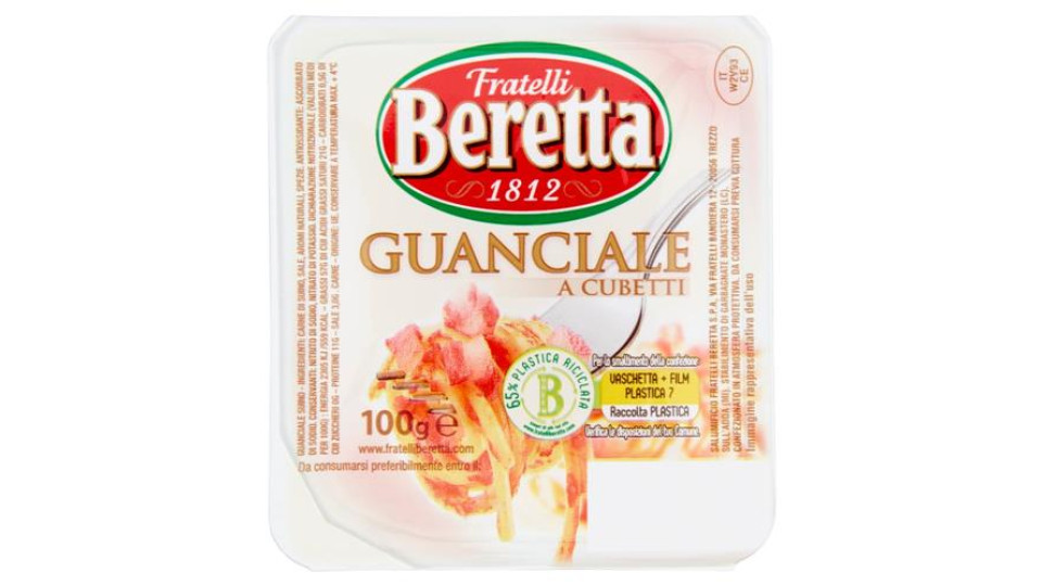 Fratelli Beretta Guanciale a Cubetti 100 g