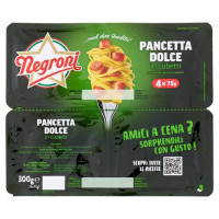 Negroni Pancetta Dolce in Cubetti 4 x 75 g