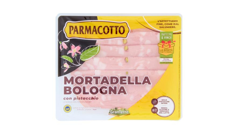 Parmacotto Mortadella Bologna con pistacchio 120 g