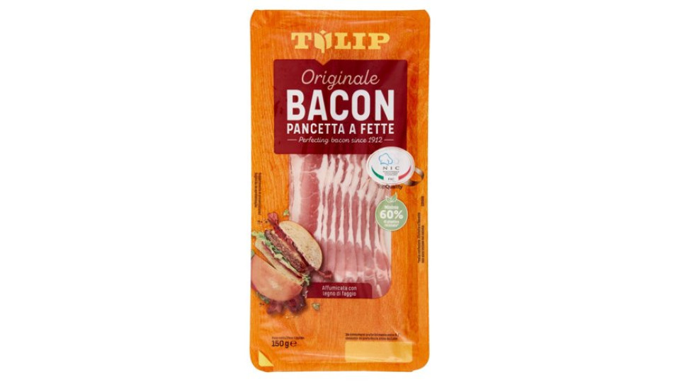 Tulip Originale Bacon Pancetta a Fette 150 g