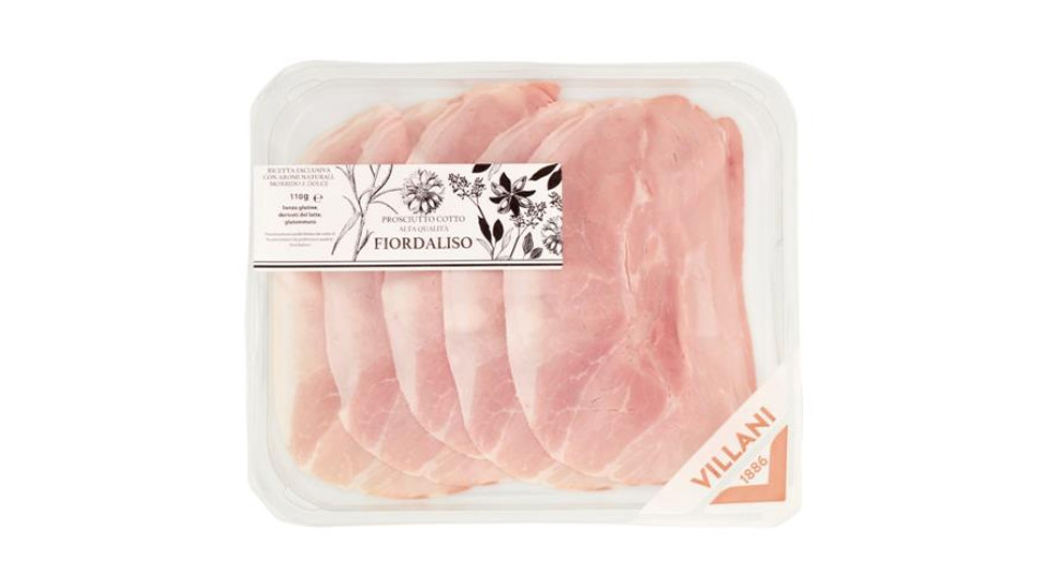 Villani Prosciutto Cotto Alta Qualità Fiordaliso 110 g