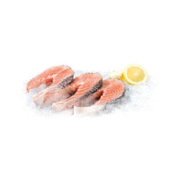 Salmone A Tranci Allevato Fresco Prov. Norvegia - Al Kg