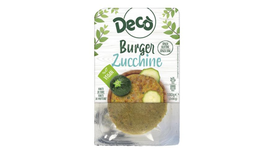DECO BURGER DI ZUCCHINE 2X90GR