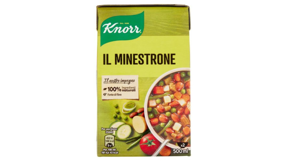 Knorr il Minestrone di 13 Verdure 500 ml