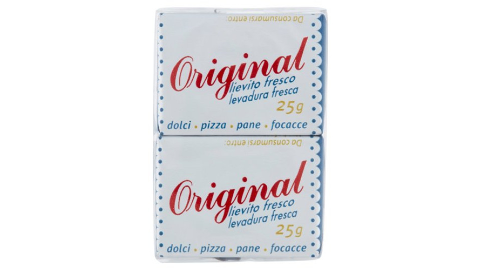 Original lievito fresco 2 x 25 g