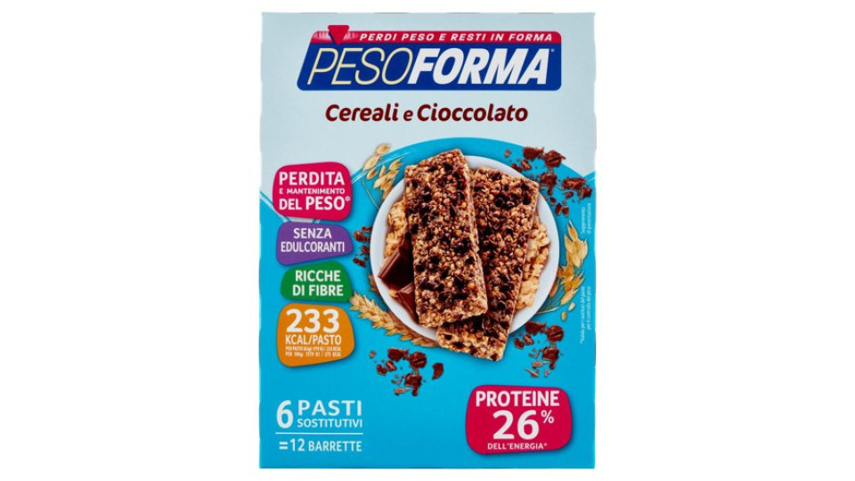 Pesoforma Cereali e Cioccolato 12 x 31 g