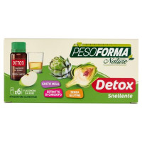Pesoforma Nature Detox 6 Flaconcini da Bere 60 ml