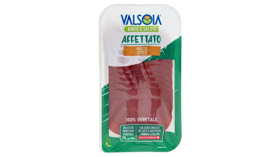 Preparazione alimentare a base di glutine di frumento e semola di grano duro al gusto di speck con aromatizzanti di affumicatura
