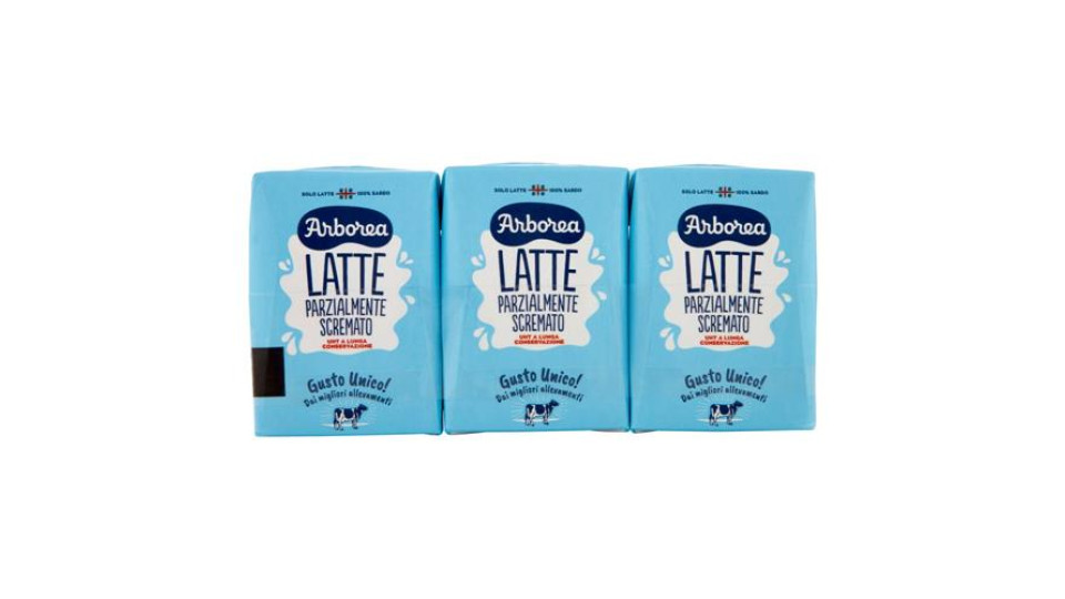 ARBOREA LATTE UHT PS 3X200ML