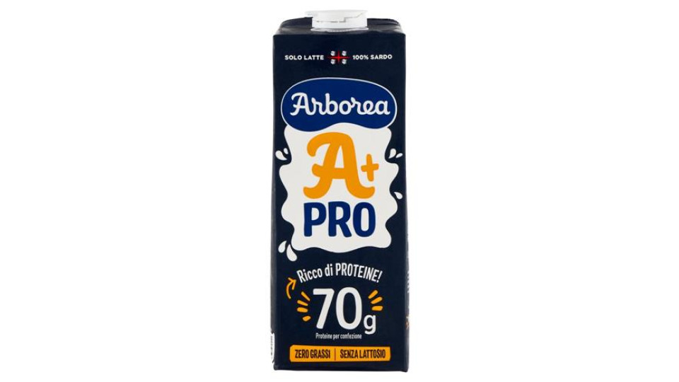 Arborea A+ Pro Latte Zero Grassi Senza Lattosio 1000 ml