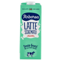 Arborea Latte Scremato UHT a Lunga Conservazione Senza Grassi 1000 ml
