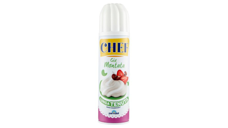 Chef Già Montata Lunga Tenuta 250 g