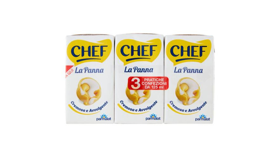 Chef Panna 3 x 125 ml