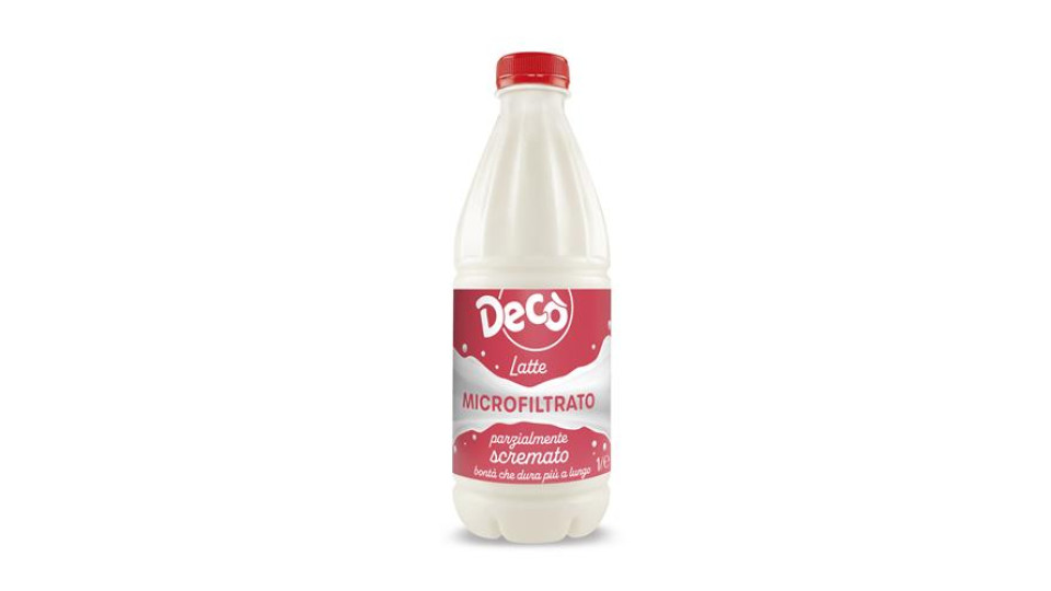 Decò Latte Microfiltrato Parzialmente Scremato