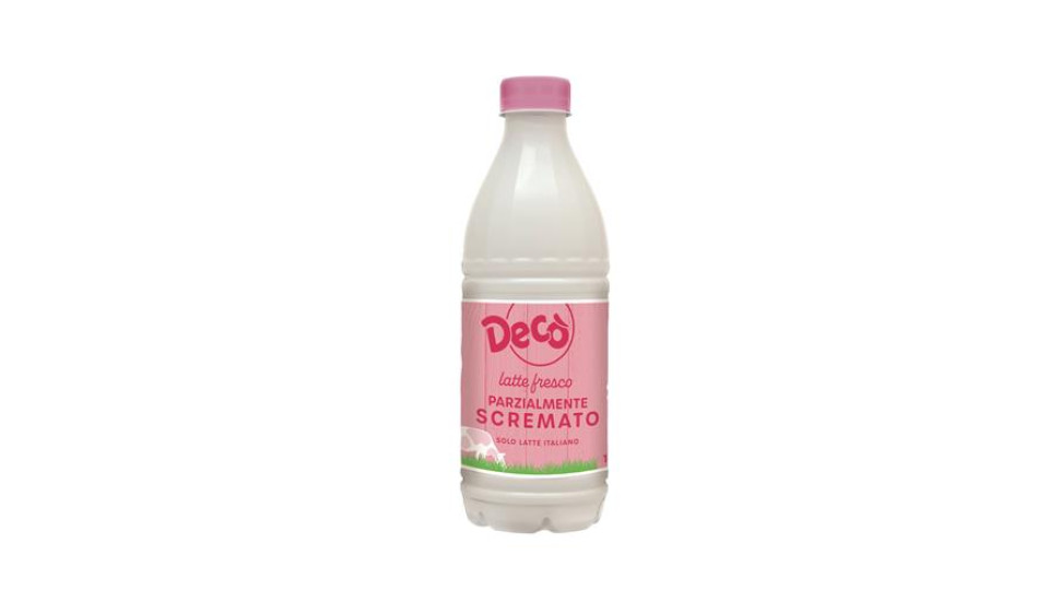Decò Latte fresco Parzialmente Scremato