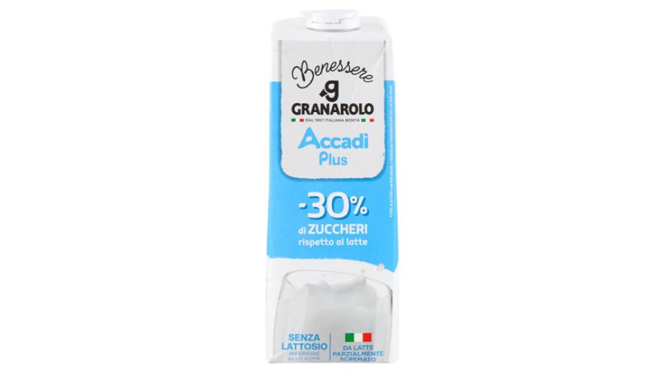 Granarolo Benessere Accadì Plus Parzialmente Scremato 1 L