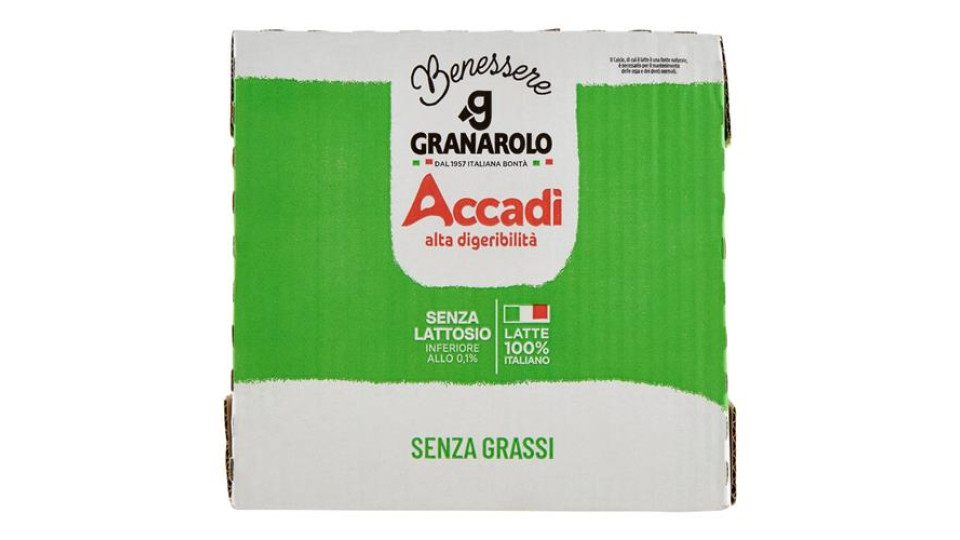 Granarolo Benessere Accadì Senza Lattosio Senza Grassi 1 L