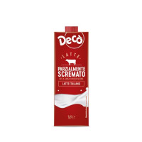 Latte parzialmente scremato UHT Decò 1lt