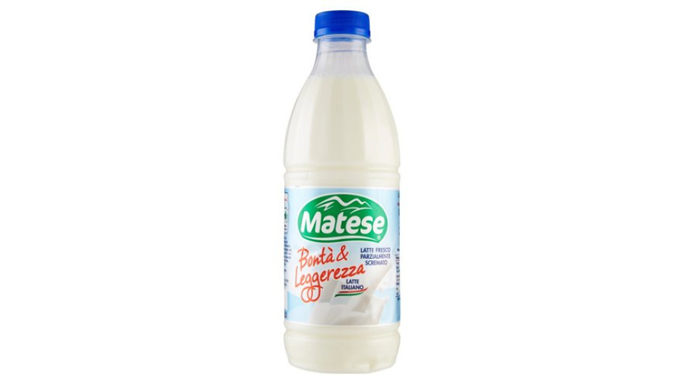 Matese Bontà & Leggerezza Latte Fresco Parzialmente Scremato 1000 ml
