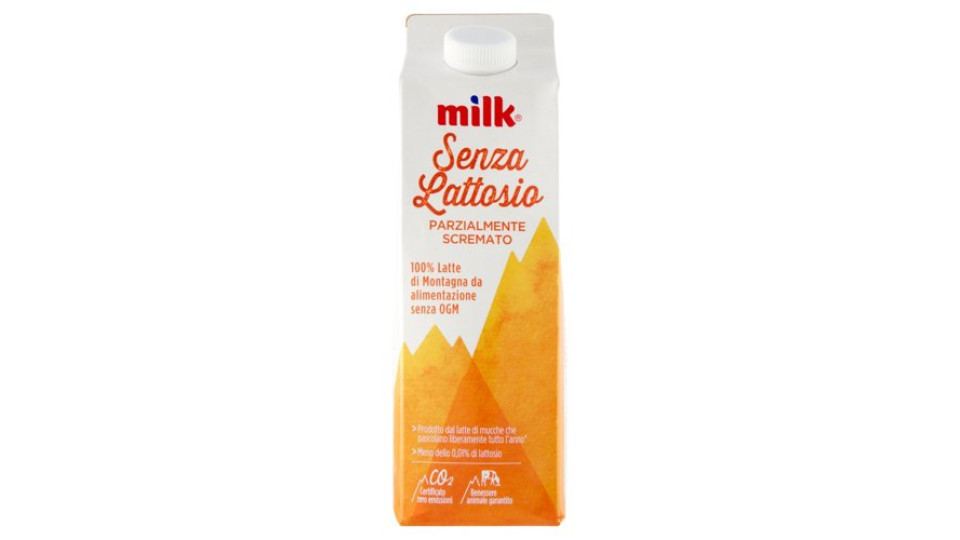 Milk Senza Lattosio Parzialmente Scremato 1 L