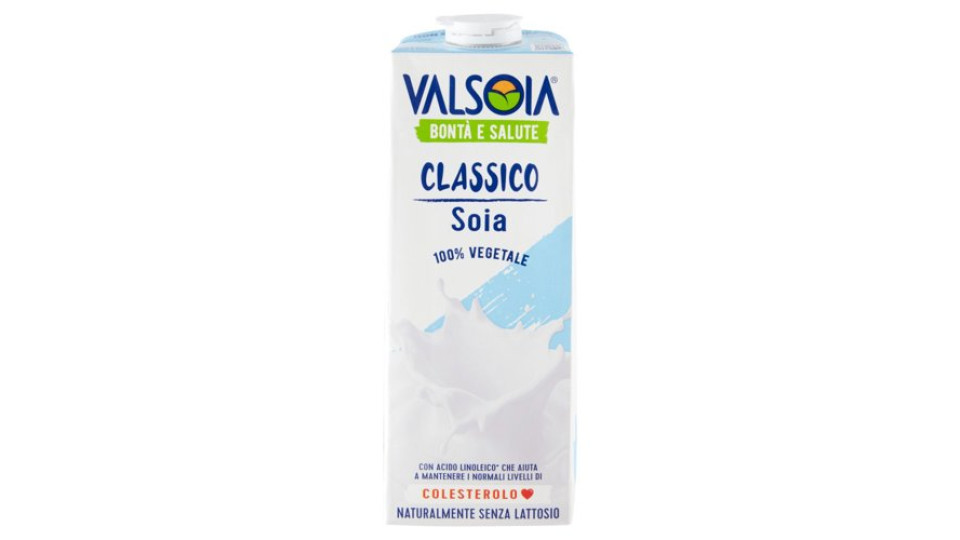 Valsoia Bontà e Salute Bevanda soia gusto Classico 1000 ml