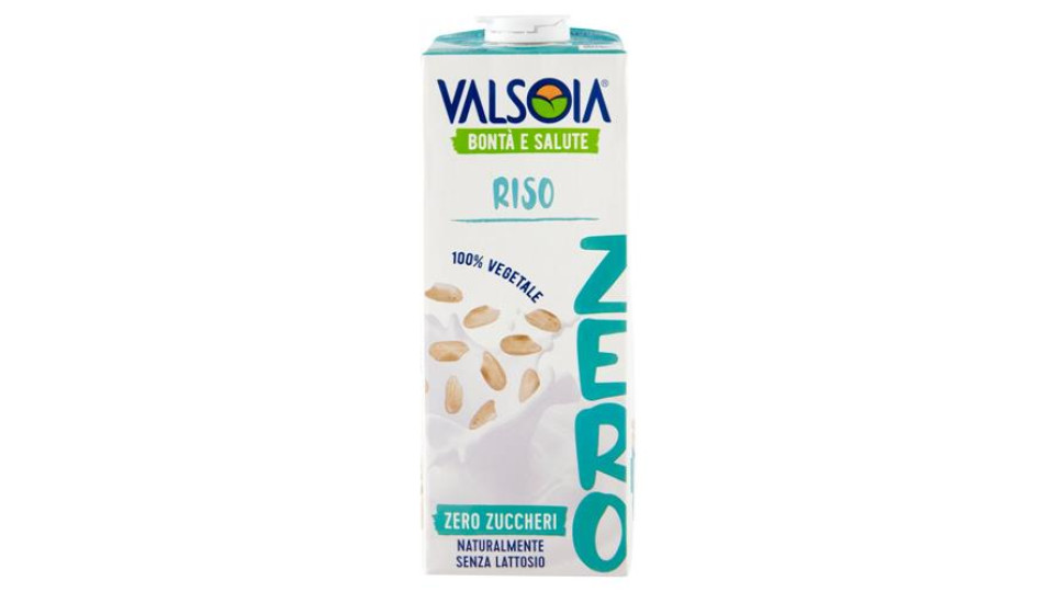 Valsoia Bontà e Salute Riso Drink Zero Zuccheri 1000 ml