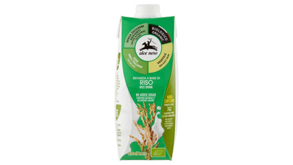 alce nero Bevanda a Base di Riso 500 ml