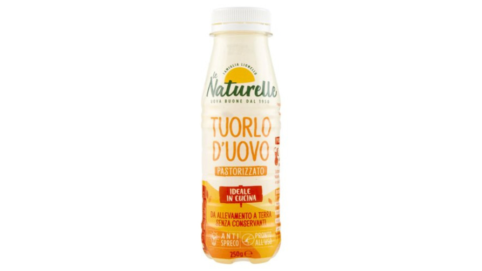 le Naturelle Tuorlo d'Uovo Pastorizzato 250 g