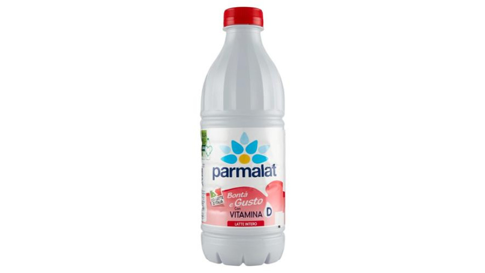 parmalat Bontà e Gusto con Vitamina D Latte Intero 100% Latte d'Italia 1000 ml