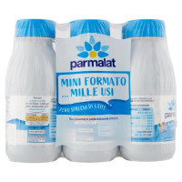 parmalat Bontà e Linea con Vitamina D Latte Parzialmente Scremato 100% Latte d'Italia 6 x 250 ml