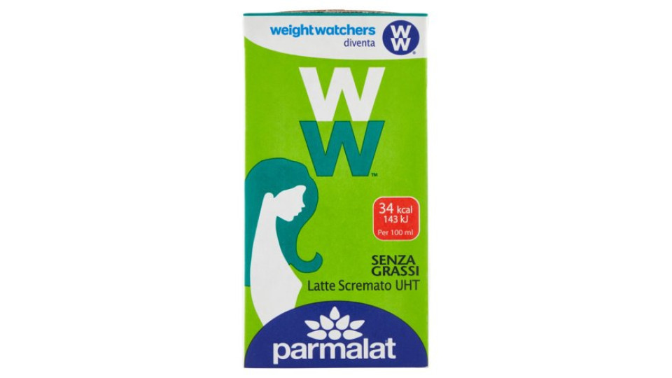 parmalat WW Latte Scremato UHT 500 ml